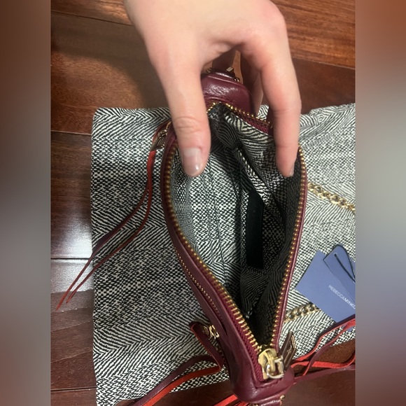 Rebecca minkoff mini zip crossbody bag - Picture 3 of 6